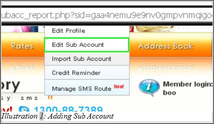 How to Create Sub Account in Bulk SMS Indonesia