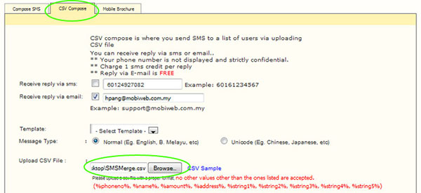 How to Send SMS Merge with Bulk SMS Indonesia